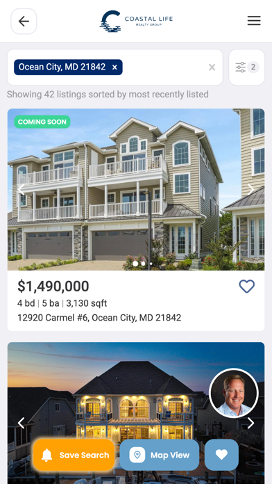 Coastal Life Realty Group Screenshot