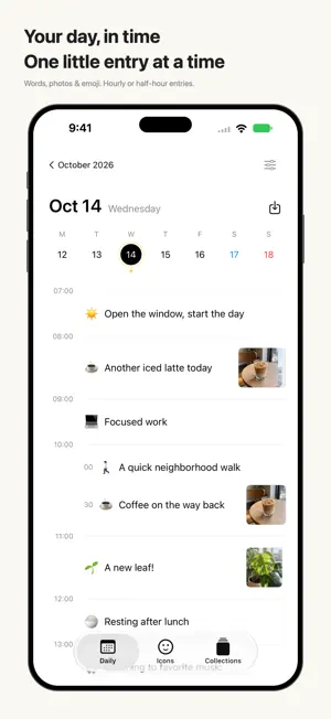Dayday - Timeline Diary screenshot 1