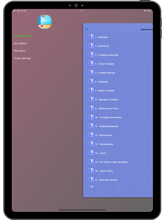 Screenshot #6 pour Hinário Novo Cantico