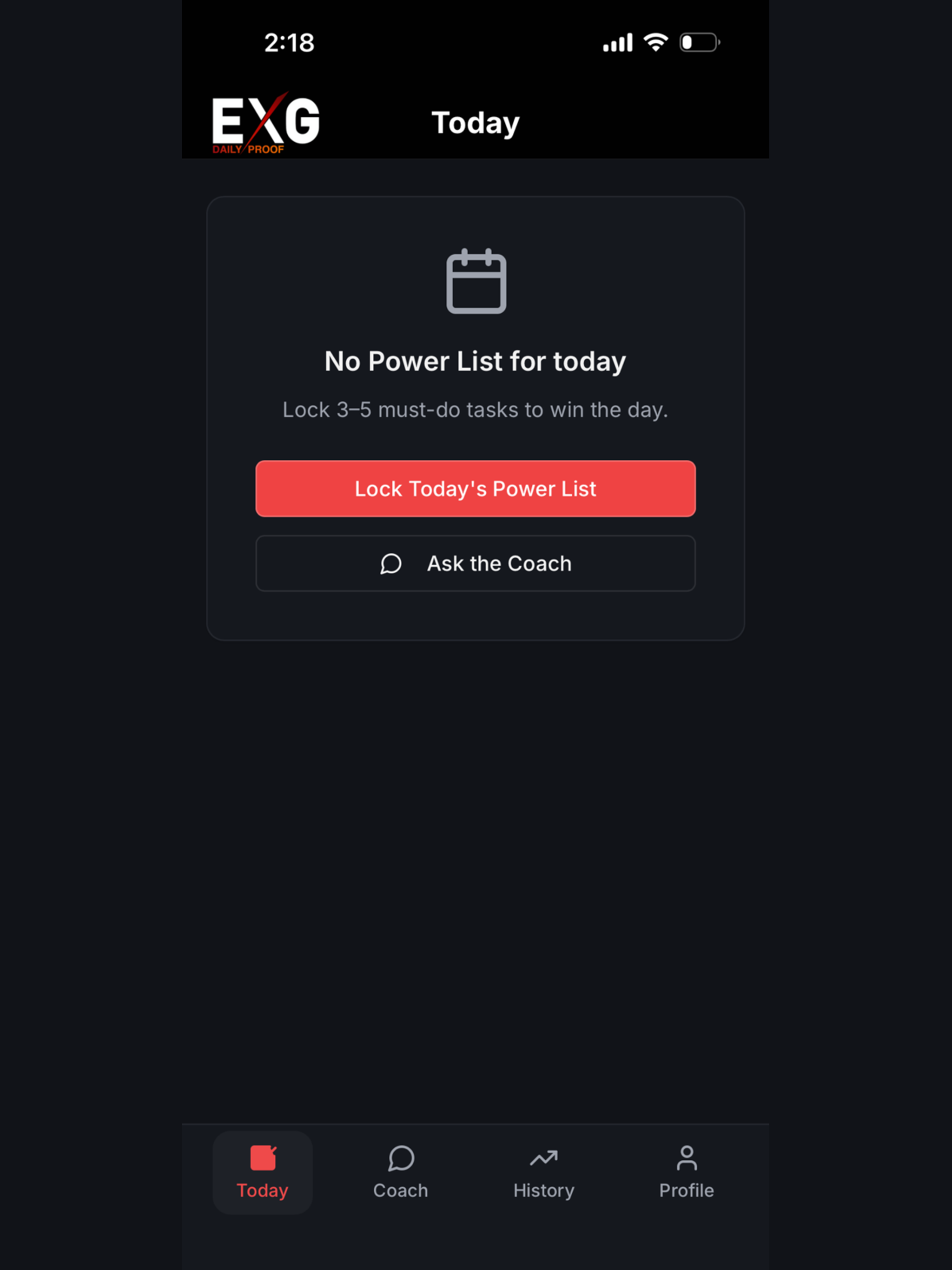 EXG Daily Proof screenshot 5