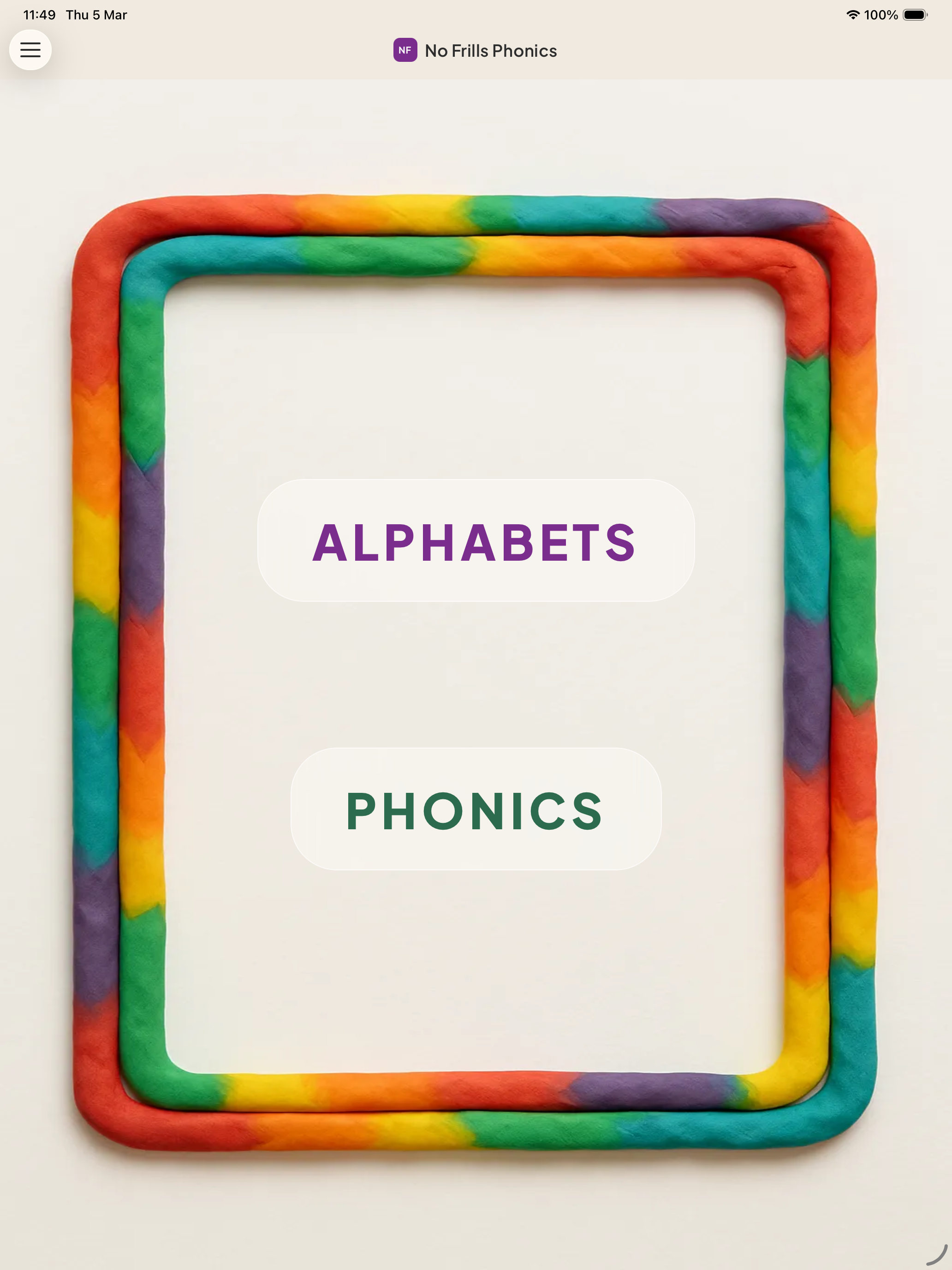 No Frills Phonics