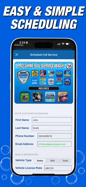 Melges Car Wash Membership screenshot 2