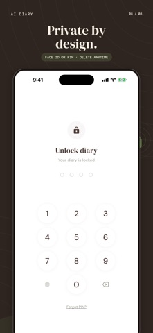 AI Diary: Voice Journal & Mood iPhone screenshot