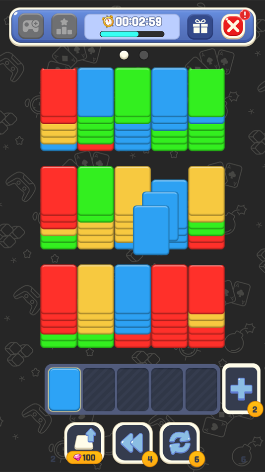 #1. Triple Card Quest (iOS) 由: MOBIRIX
