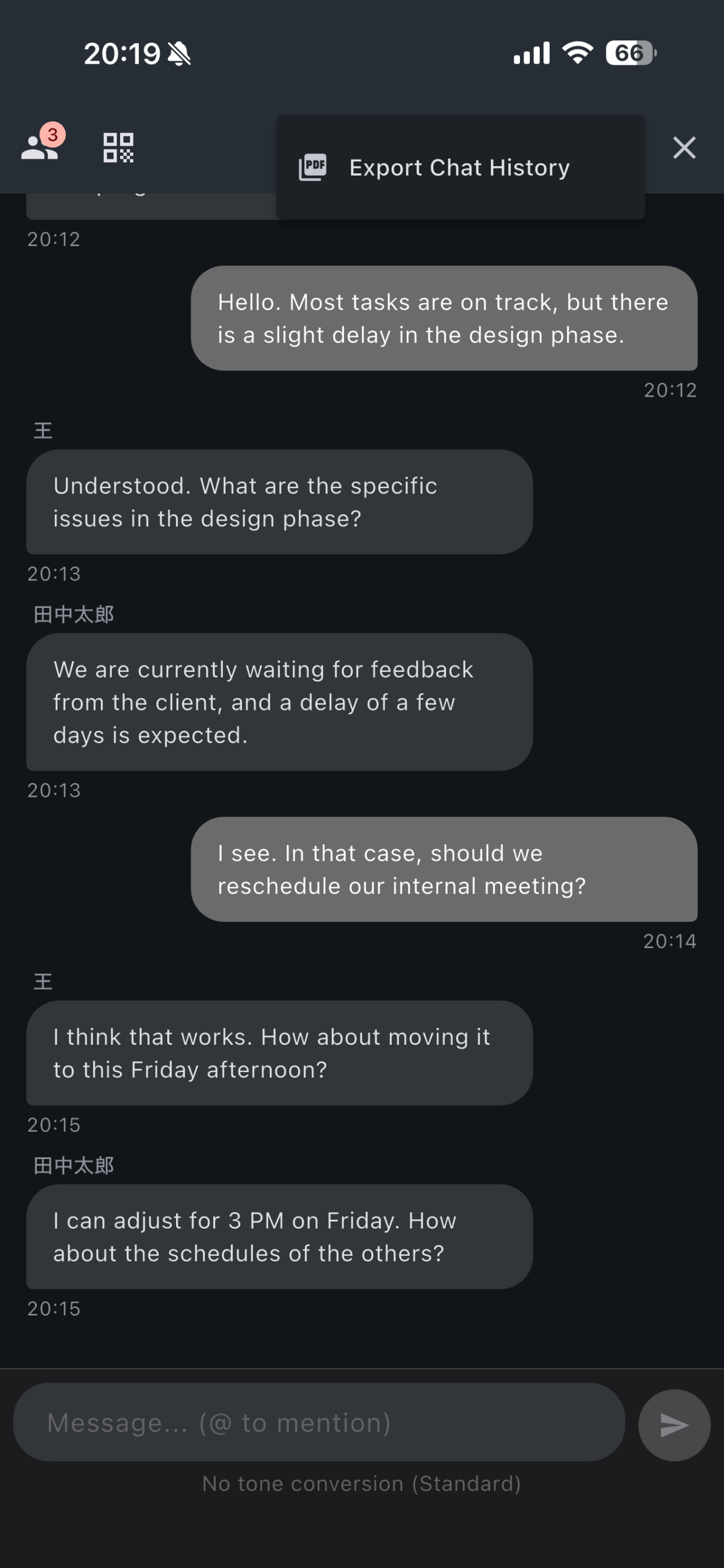 gTalking: AI Translator Chat screenshot 4