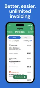 Invoice Maker by Mighty screenshot #1 for iPhone