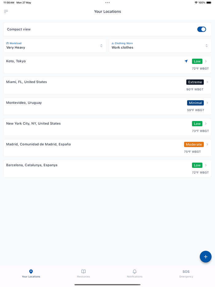 AIHA Heat Stress App