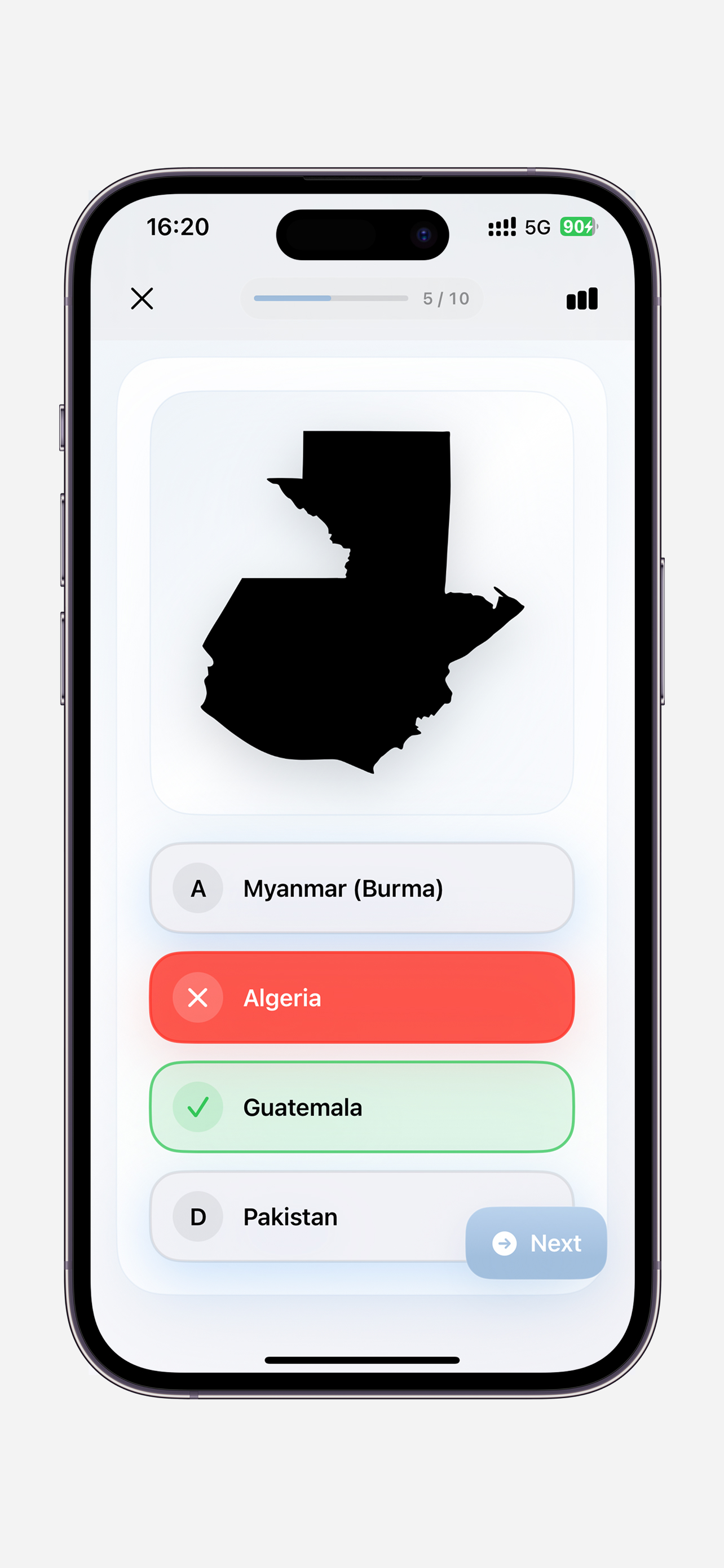 Geography Games - Map Quiz screenshot 4