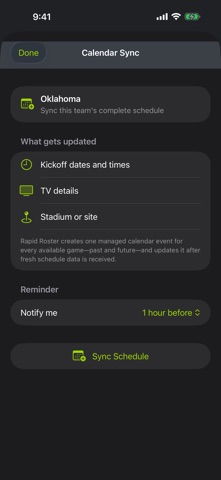 App screenshot