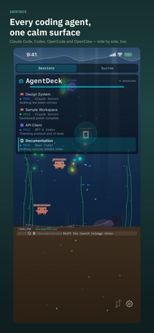 AgentDeck Dashboard Screenshot 1 of 4