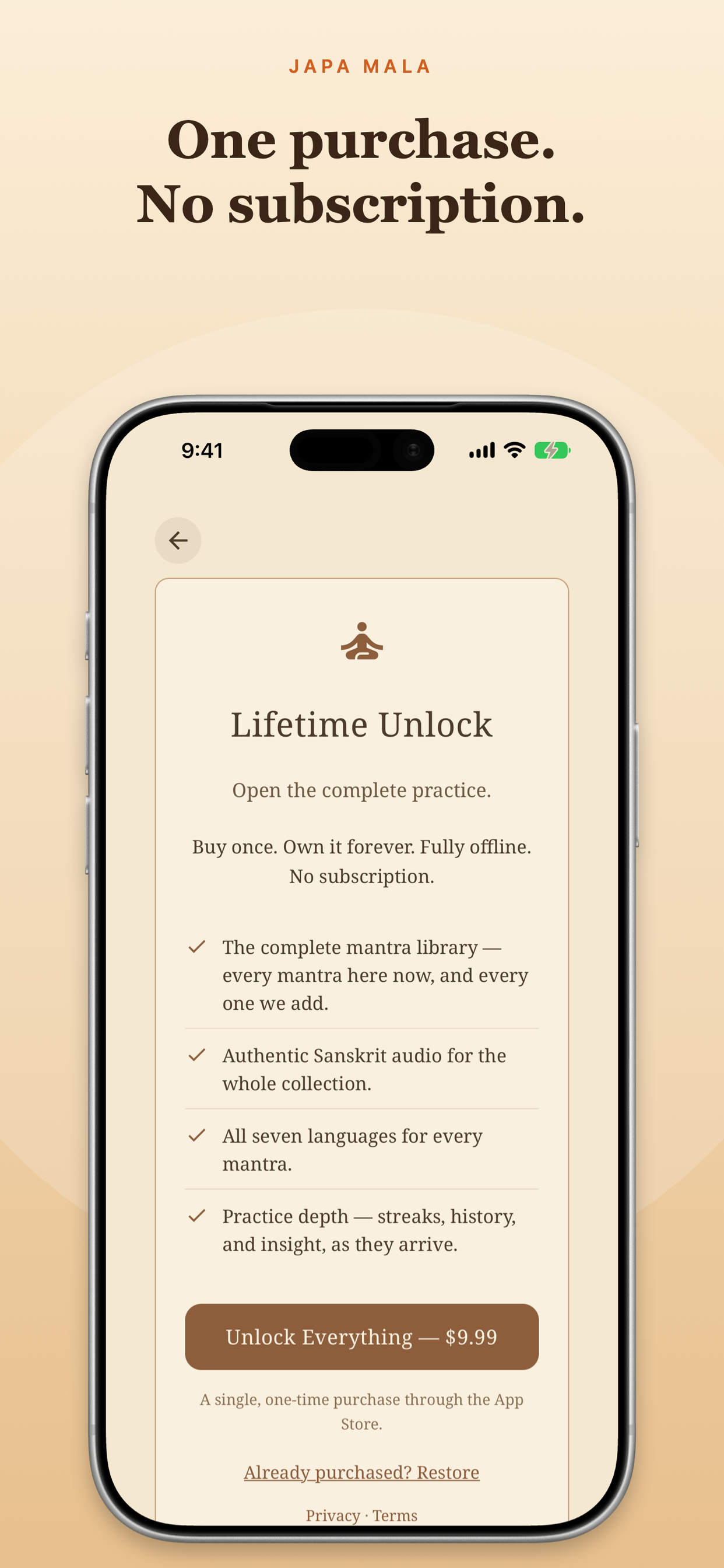 Japa Mala: Mantra & 108 Count screenshot 6