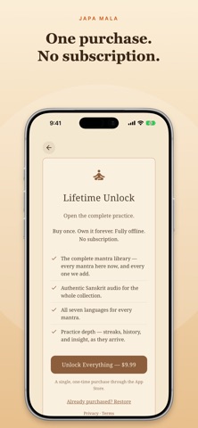 Japa Mala: Mantra & 108 Count screenshot