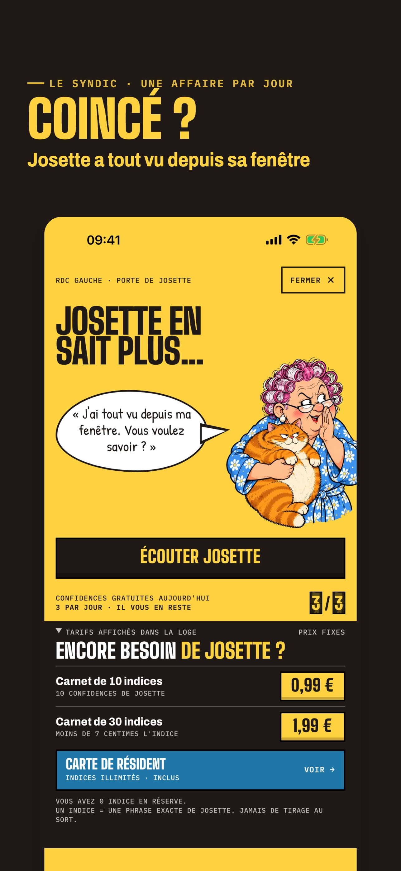 Screenshot 4 of Le Syndic · Enquête du jour