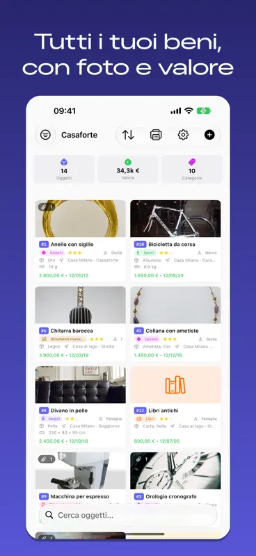 Casaforte – Hausrat Inventar screenshot 1 of 4