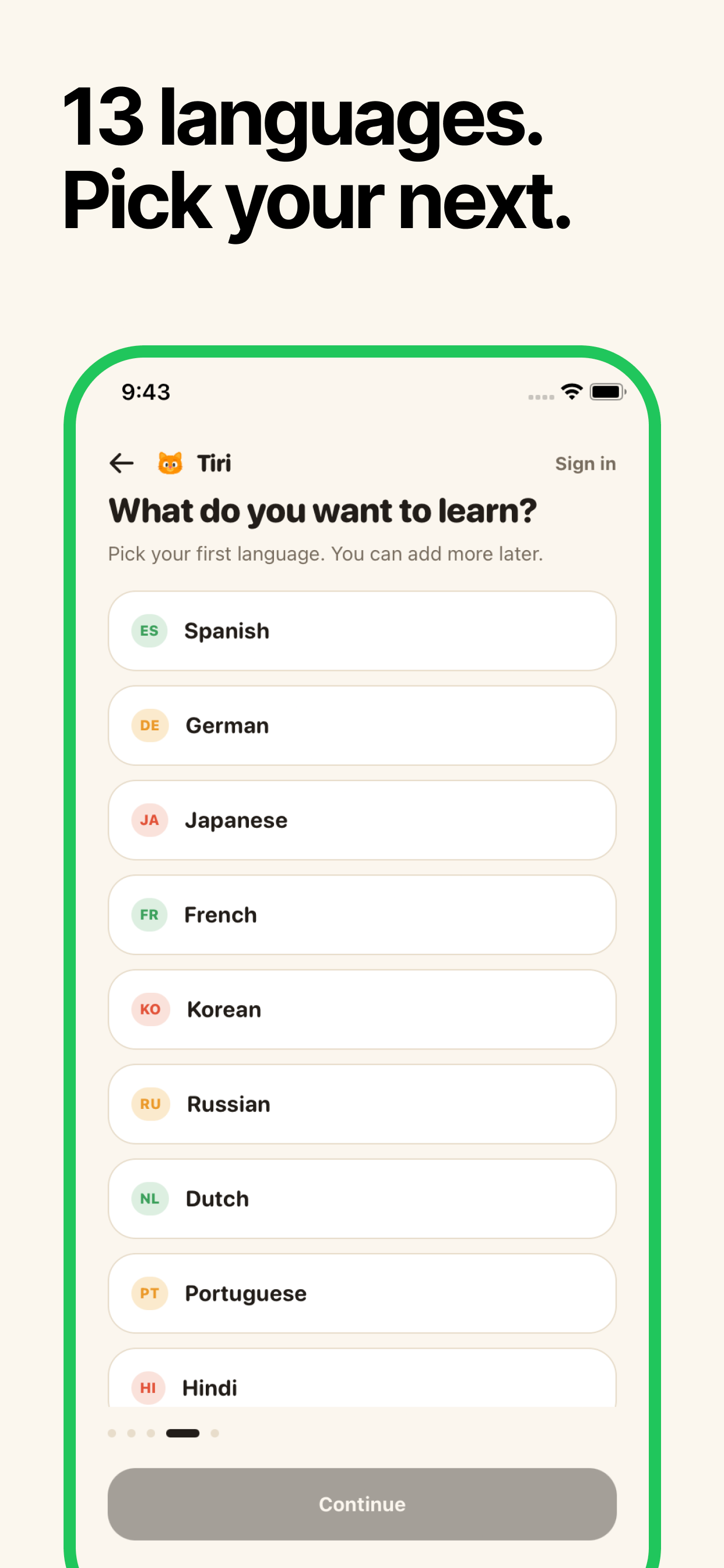 Tiri - AI Language Tutor screenshot 5