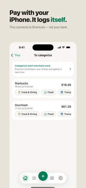 Tino: Budget & Spending screenshot 3