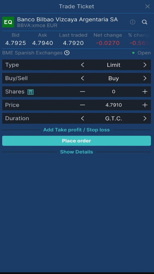 #3. iTRADER Garanti BBVA Int. (iOS) By: Garantibank International N.V.