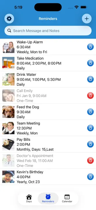 Reminder, Reminders with Voice : capture d’écran 5 sur 8
