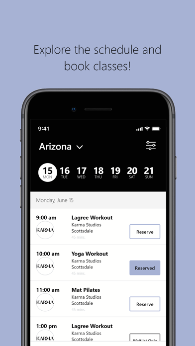 My Karma Studio iPhone screenshot 5 - Health & Fitness app