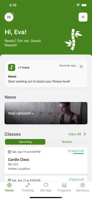 Fitness Natura screenshot 2