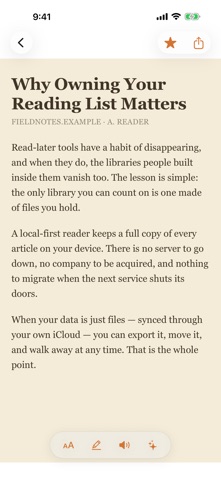 Harbor: Read Later, Yours screenshot