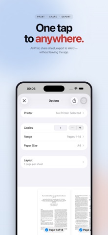 PDF Lite: PDF Editor & Reader iPhone screenshot