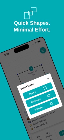 Square Footage Calculator:Areo screenshot
