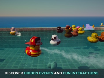 Placid Plastic Duck Simulator iPad screenshot