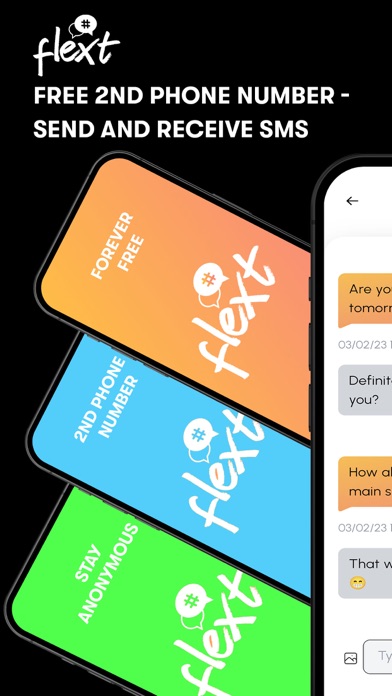 Flext - 2nd Phone Number Screenshot