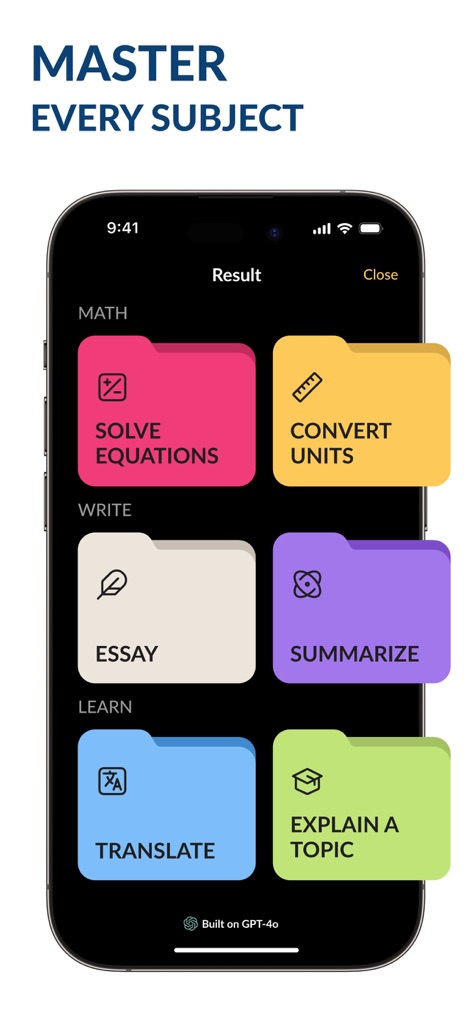 Solver AI: Math Problem Helper - Education App | MWM