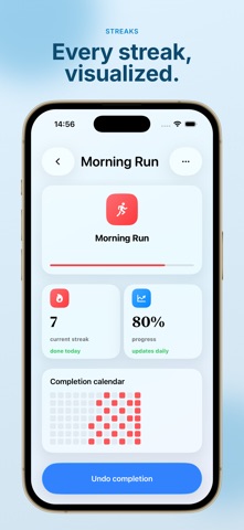 Quirkers: Habit Tracker iPhone screenshot