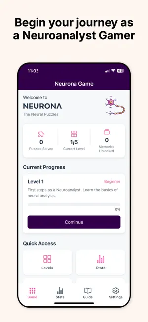 Neurona: Brain Mystery Puzzle screenshot 1
