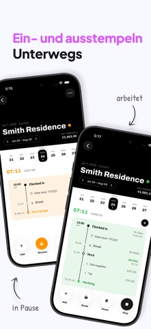 Arbeitszeiterfassung: Valio — Screenshot 4