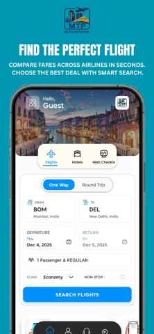 MyTravelPartner: Trips & Stays screenshot