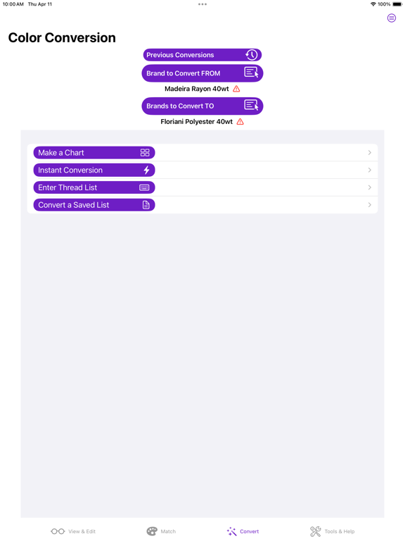 ThreadBook iPad screenshot 6 - Lifestyle app