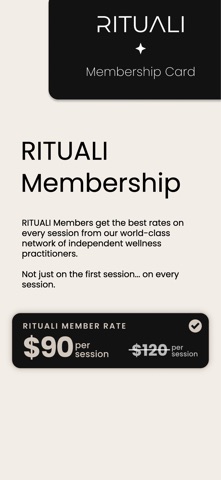 RITUALI: Personalized Wellness Screenshot 6 of 7