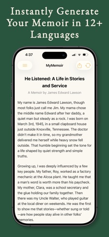 MyMemoir AI Screenshot 3 of 3
