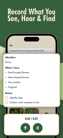 Fieldbook - Plant Identifier screenshot
