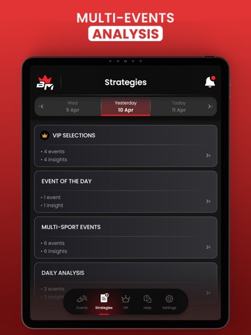 David Smart Sports Predictions iPad screenshot