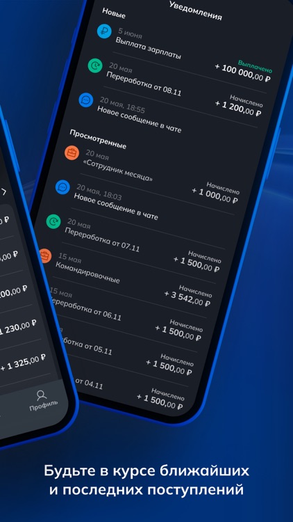 Кошелек: выплаты, история, чат screenshot-3