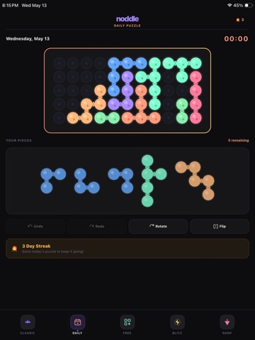 Noddle iPad screenshot