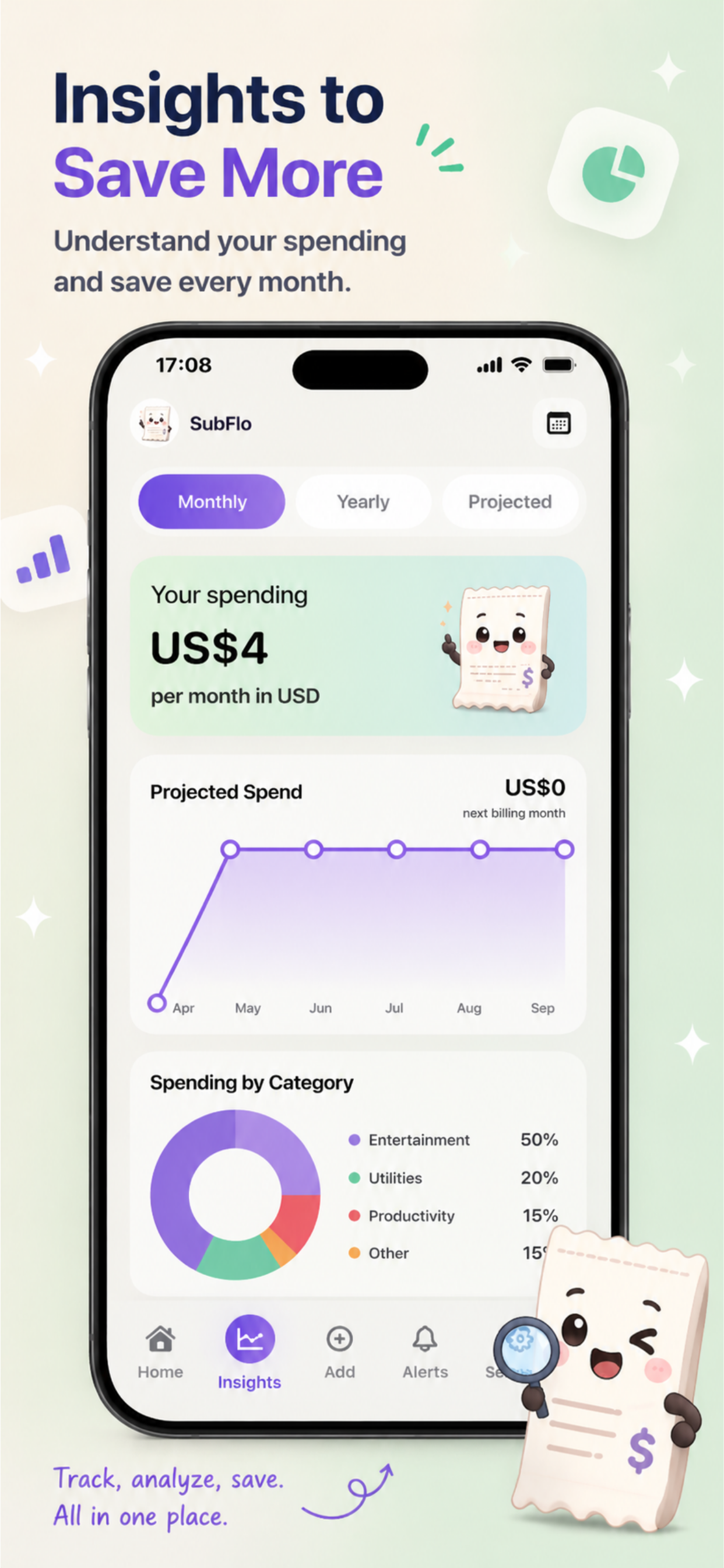 SubFlo: Subscription Manager