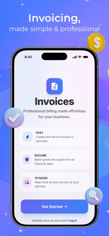 Invo: Invoice Ai Invoice Maker iPhone screenshot