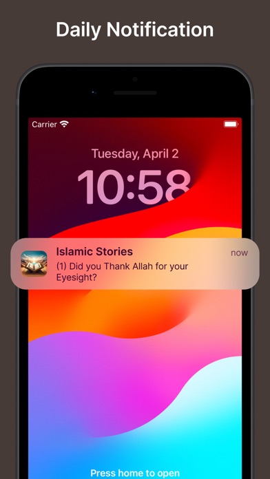 Islamic & Muslim Stories App Screenshot