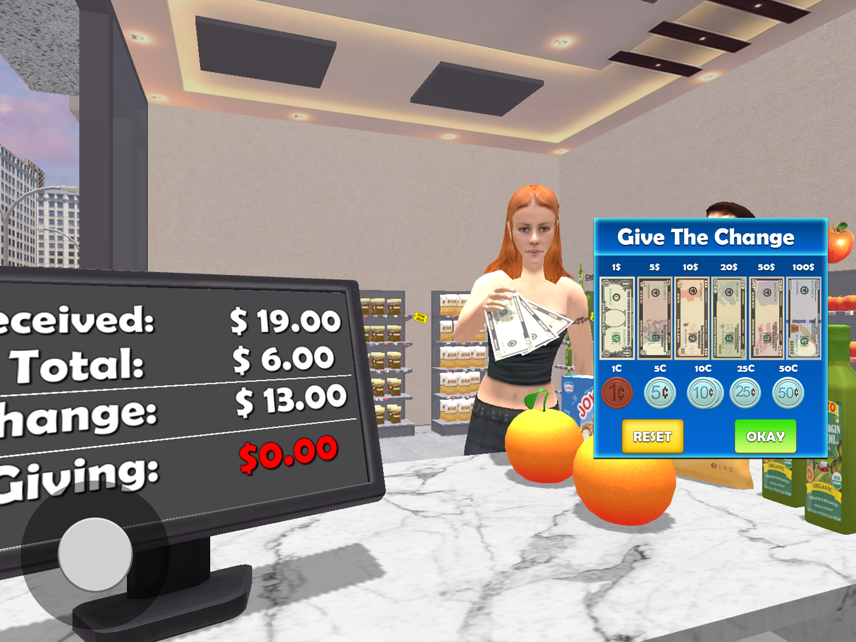 Supermarket Store Grocery Game