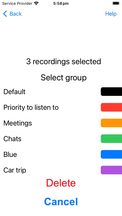 Audio Recorder Trigger Lite screenshot-7