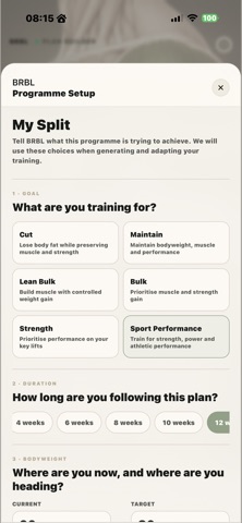 BRBL — Gym Workout Tracker screenshot