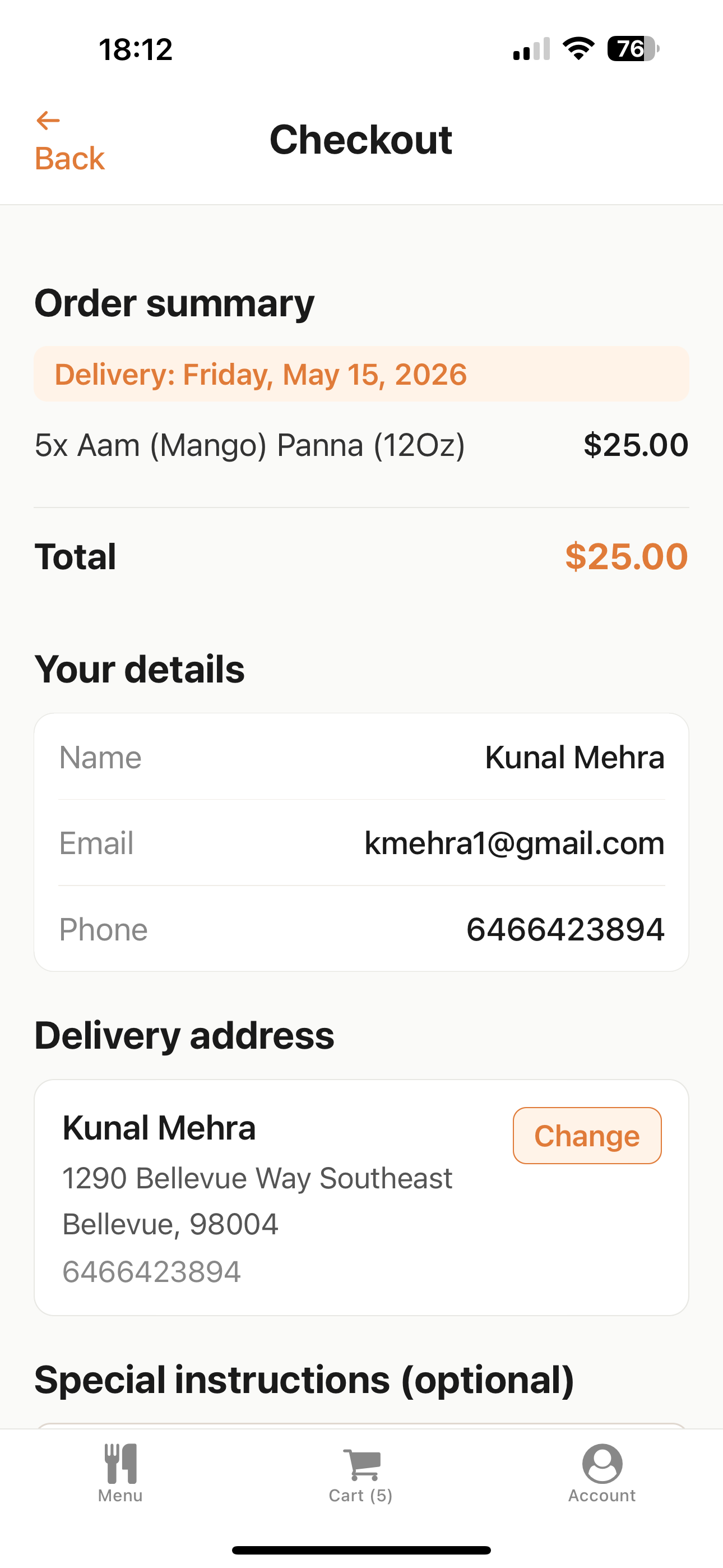 Nikfoods screenshot 5