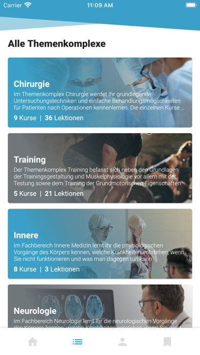 AFB Physiotherapieschule Screenshot