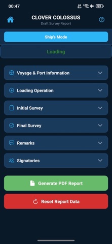 SailorSoft Draft Survey Pro Screenshot 10 of 10